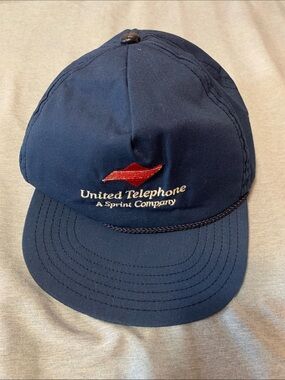 Navy Blue United Telephone Sprint Snapback